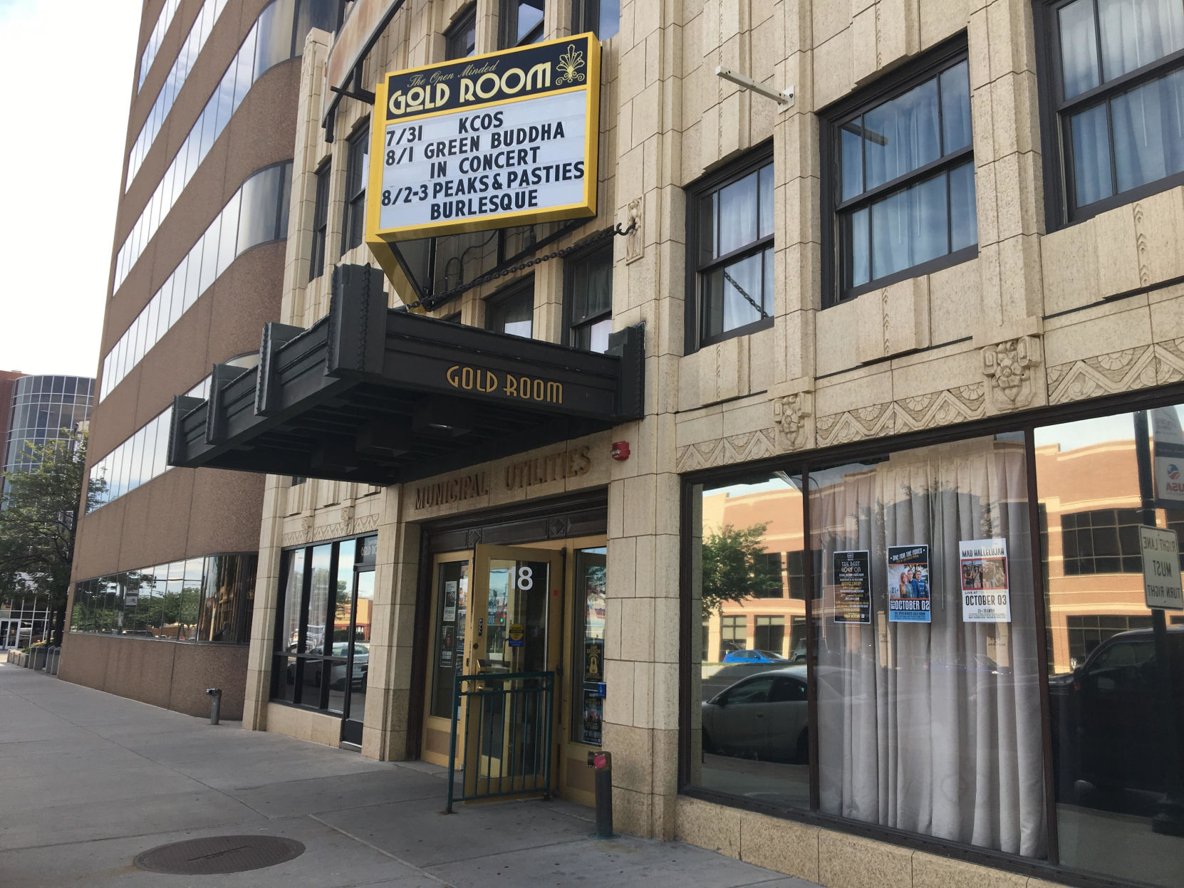 Outside The Gold Room